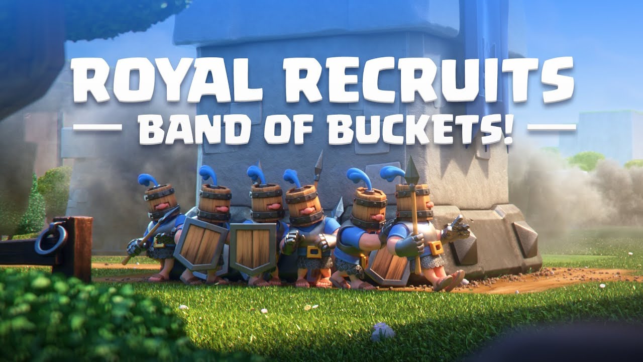 Clash Royale: Introducing Royal Recruits! (New Card!)
