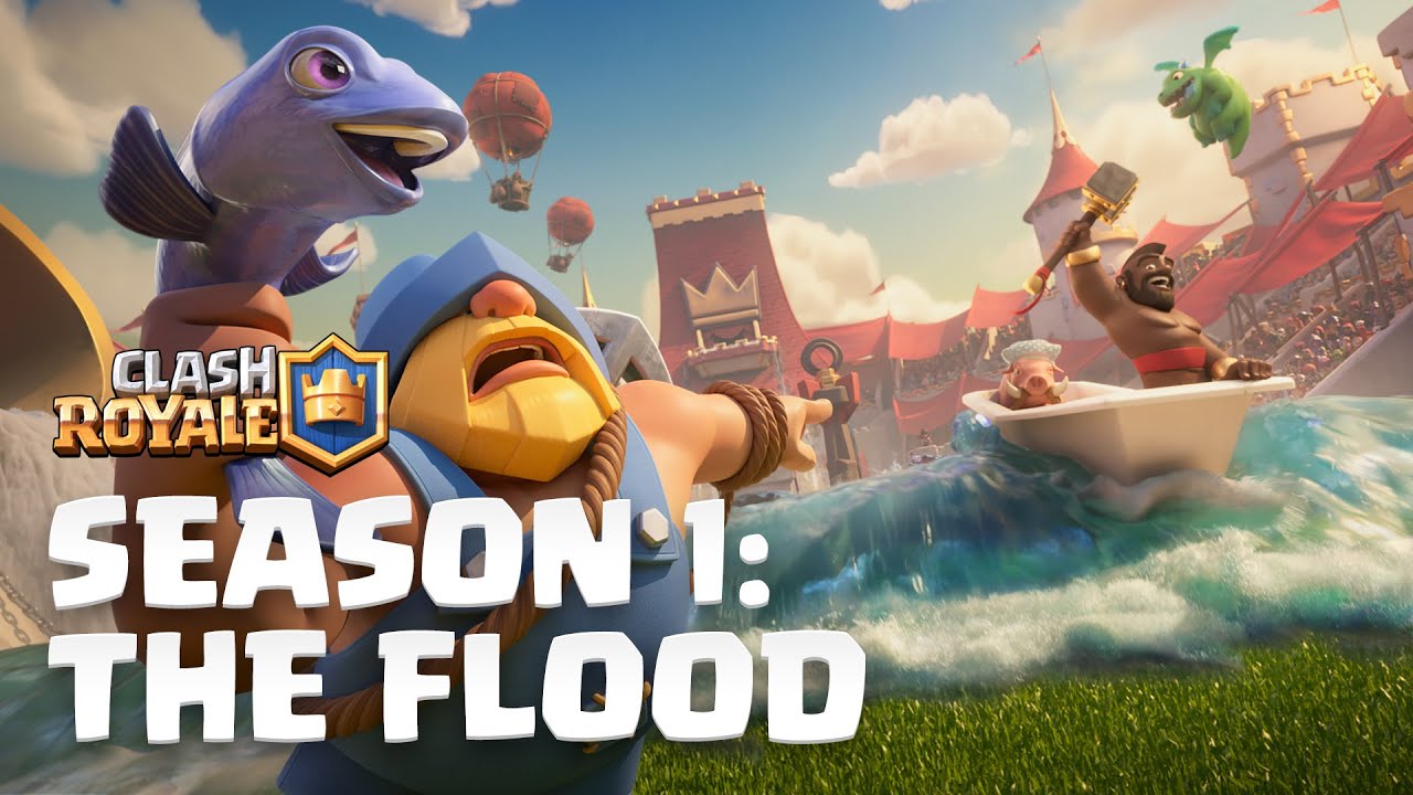 Clash Royale Season 1: The Flood! 🌊 New Update Reveal