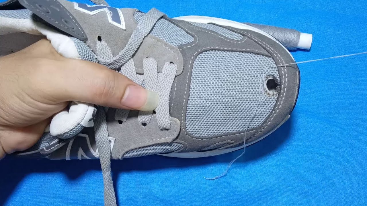 Cómo coser zapatos de forma invisible nos permite volver a reciclar zapatos