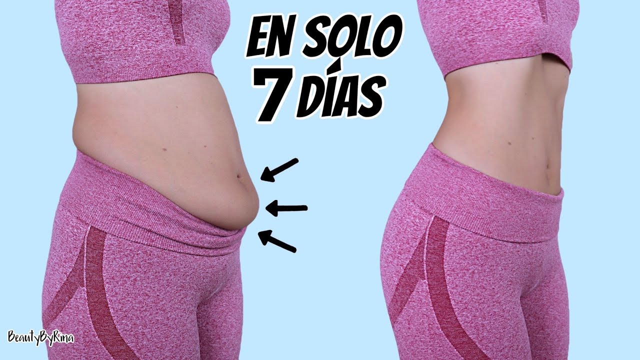 CÓMO ELIMINAR EL ABDOMEN BAJO Y FLACIDEZ EXTREMA EN SÓLO 7 DÍAS!!