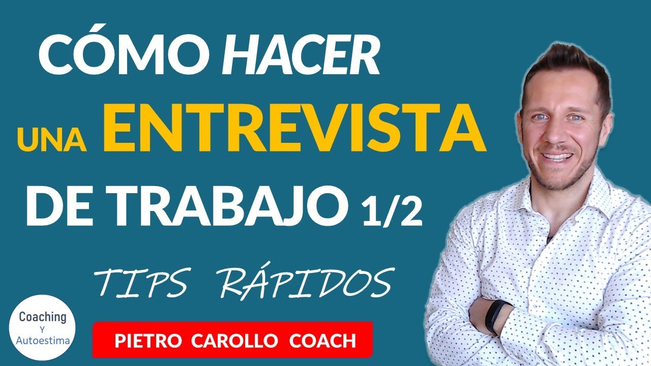 🔵Cómo Hacer una ENTREVISTA DE TRABAJO EXITOSA como PREPARARSE trucos para CONSEGUIR TRABAJO parte1