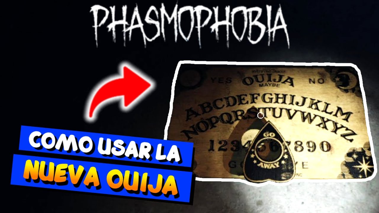 Cómo USAR la NUEVA OUIJA | Phasmophobia Actualización Cursed Possessions