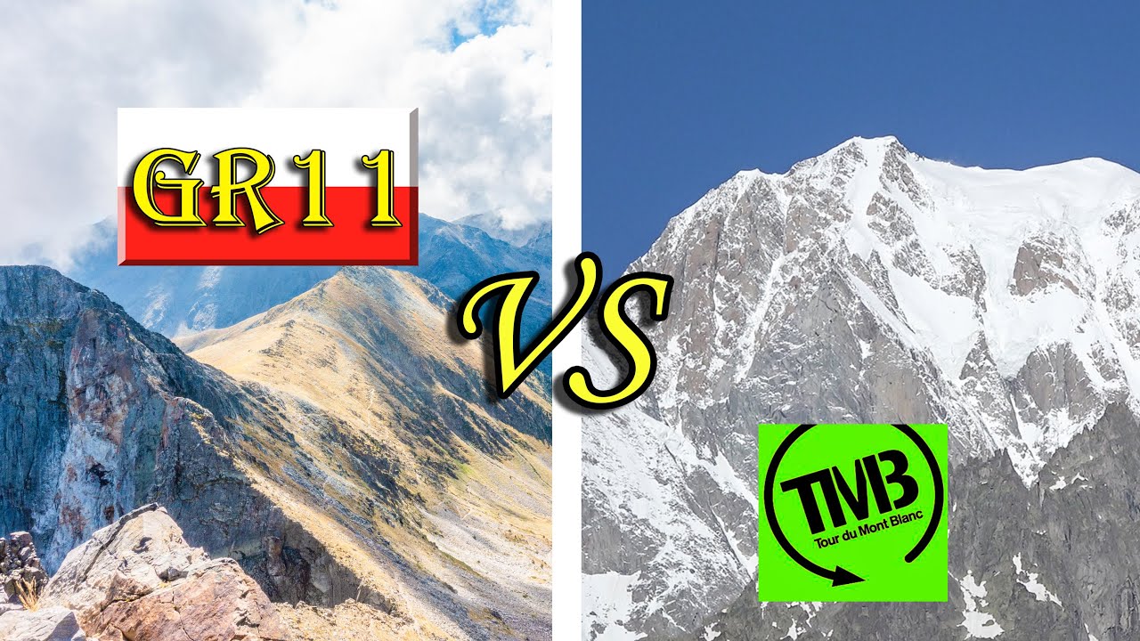 Comparación de rutas de senderismo Tour du Mont Blanc VS GR11 |¿Cuál es la diferencia y cuál elegir?