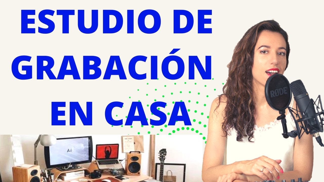 Cosas que necesitas para HACER TU ESTUDIO DE GRABACION EN CASA HOME STUDIO para principiantes✅️Canto