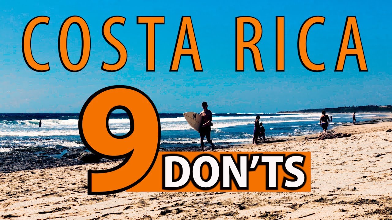 Costa Rica TOP 9 NE FAUT PAS SAVOIR