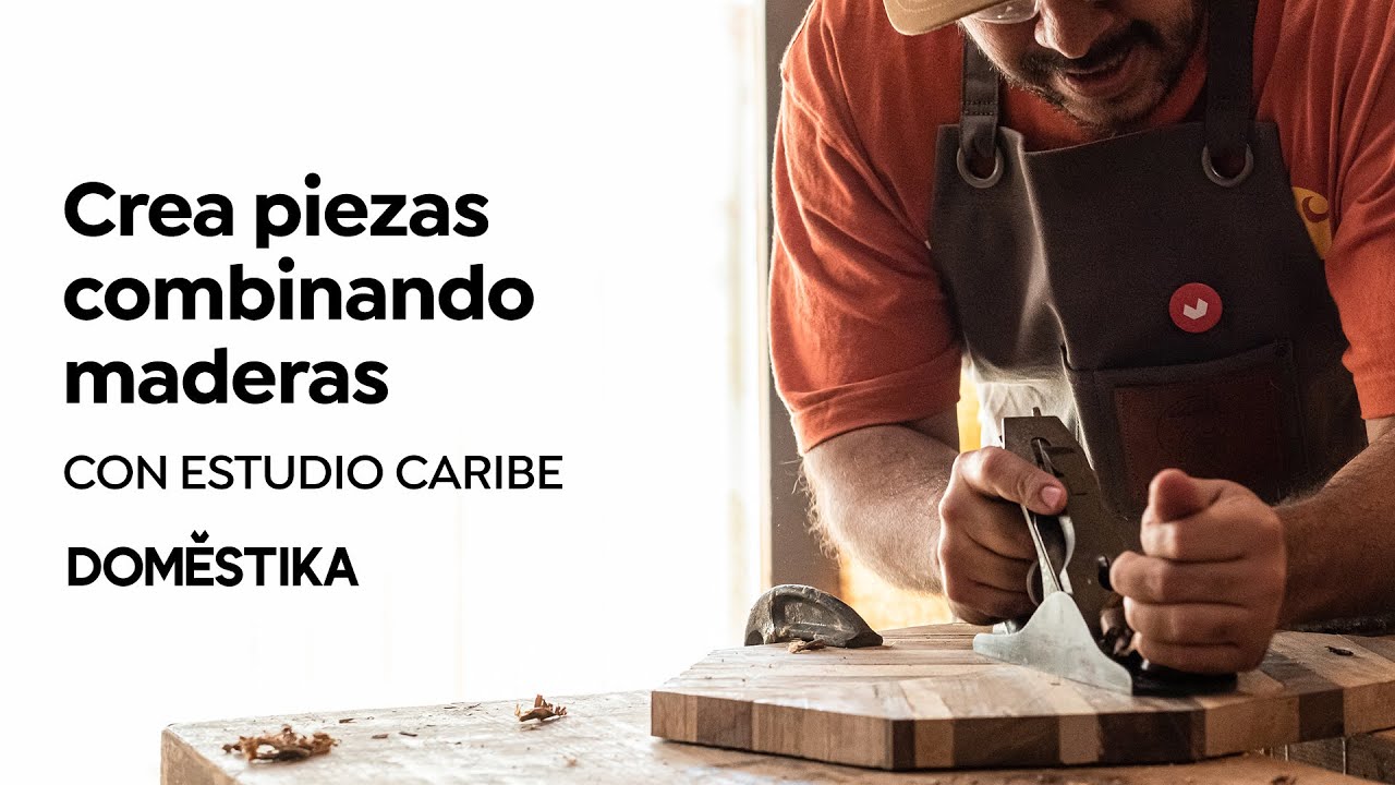 CURSO ONLINE Carpintería básica: crea piezas combinando maderas de Estudio Caribe