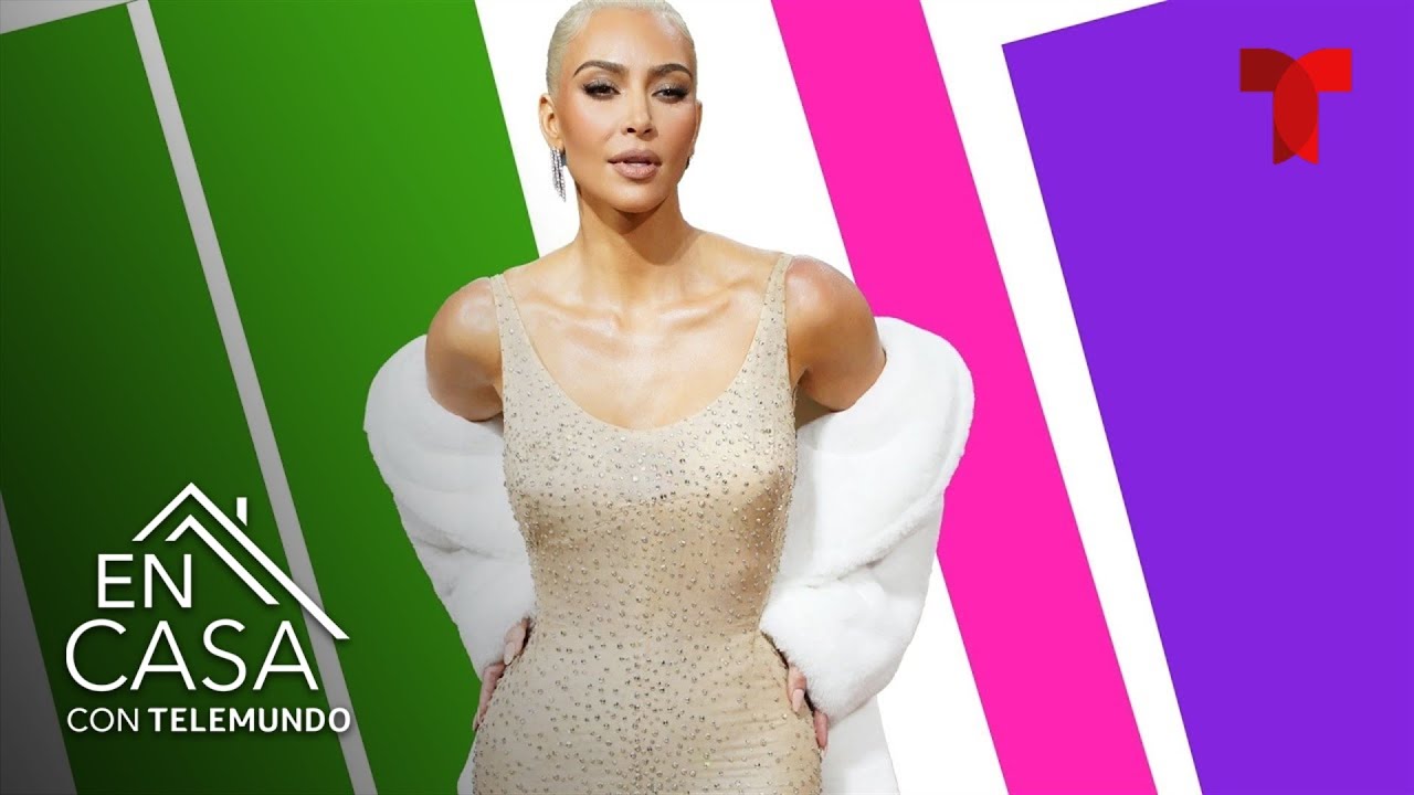 Diseñador de vestido de Marilyn Monroe explota contra Kim Kardashian | En Casa Con Telemundo