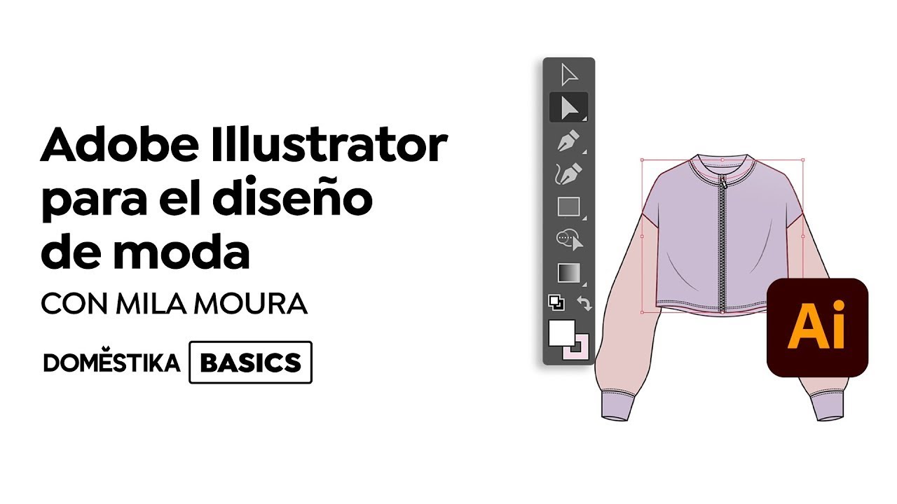 Domestika Basics Introducción a Adobe Illustrator para el diseño de moda de Mila Moura