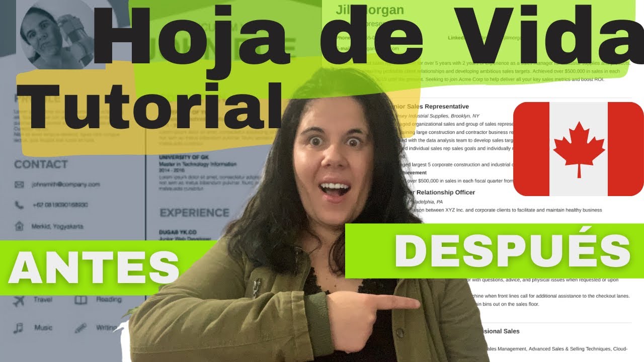 Ejemplo de CURRÍCULUM Vitae Hecho Estilo CANADÁ 【 2023 】 Mr Trucos Ejemplo de CURRÍCULUM Vitae Hecho Estilo CANADÁ 【 2023 】 Mr Trucos