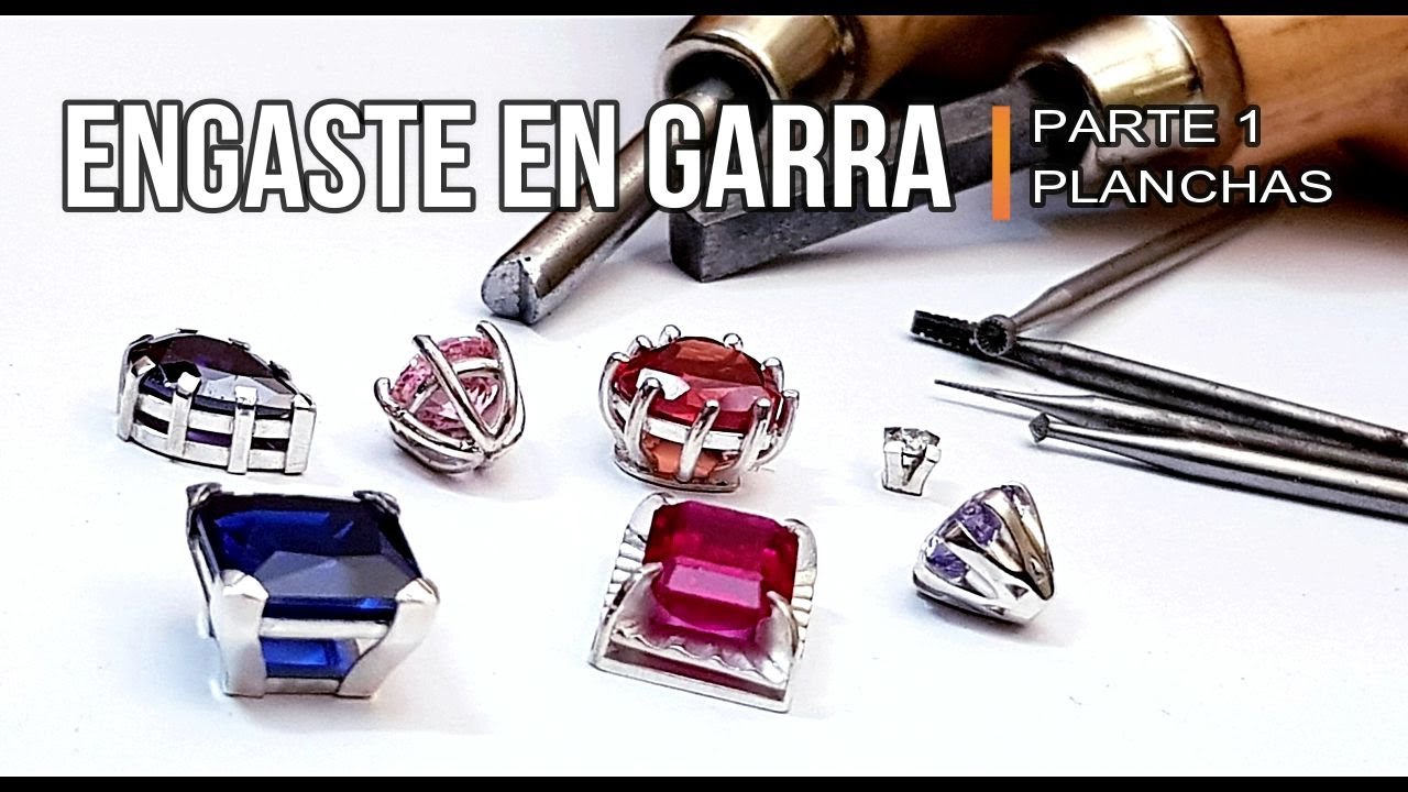 ENGASTE EN GARRAS PARA JOYAS parte 1 (claw setting jewelry part 1)