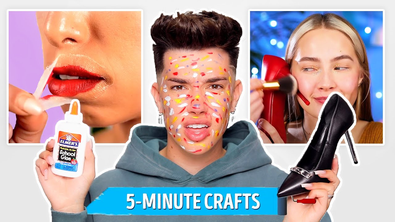 EXPOSING Ridiculous Viral 5 Minute Craft Makeup Hacks