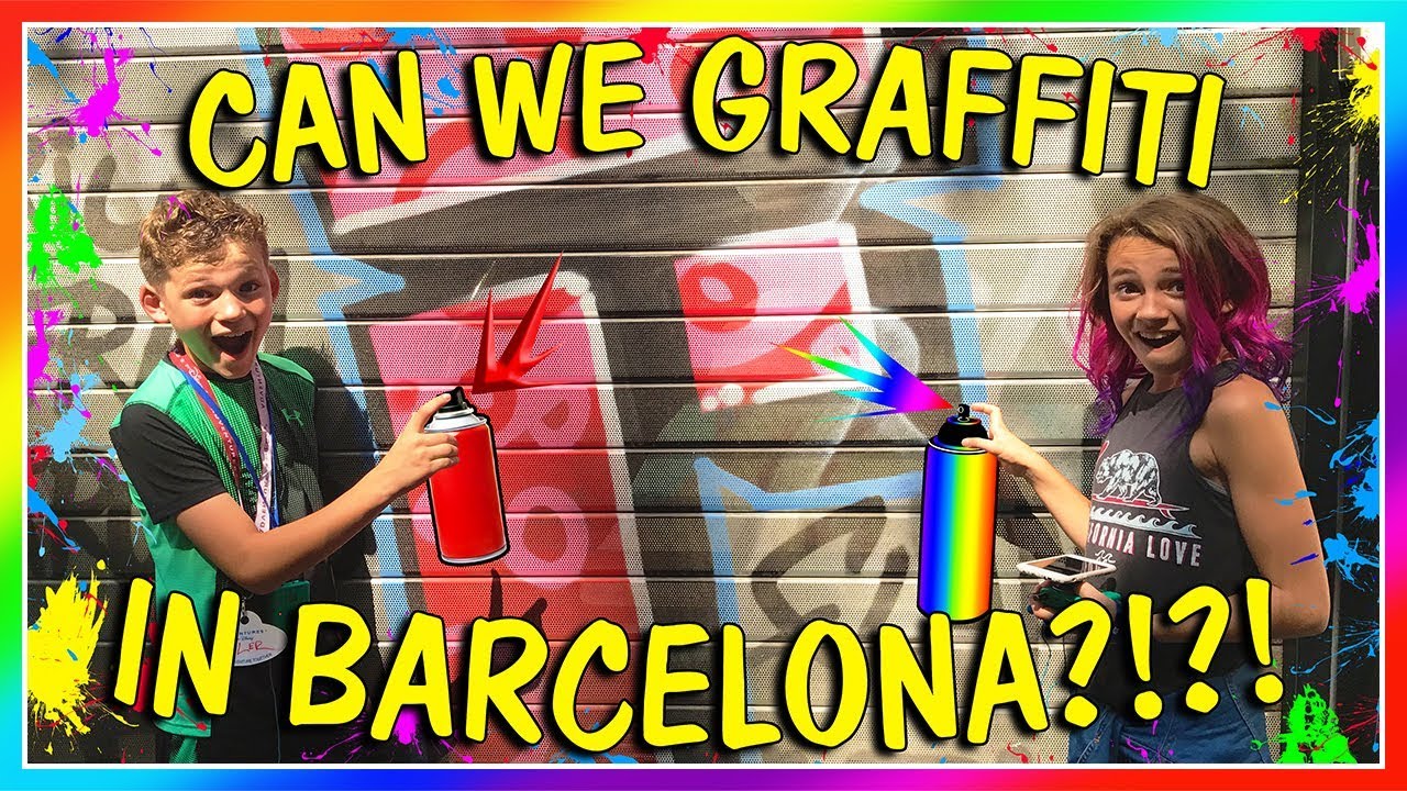 FAIRE GRAFFITI À BARCELONE? | Nous sommes les Davises