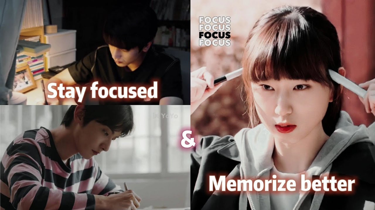 Five study tips to stay focused and memorize better��kdrama+cdrama 