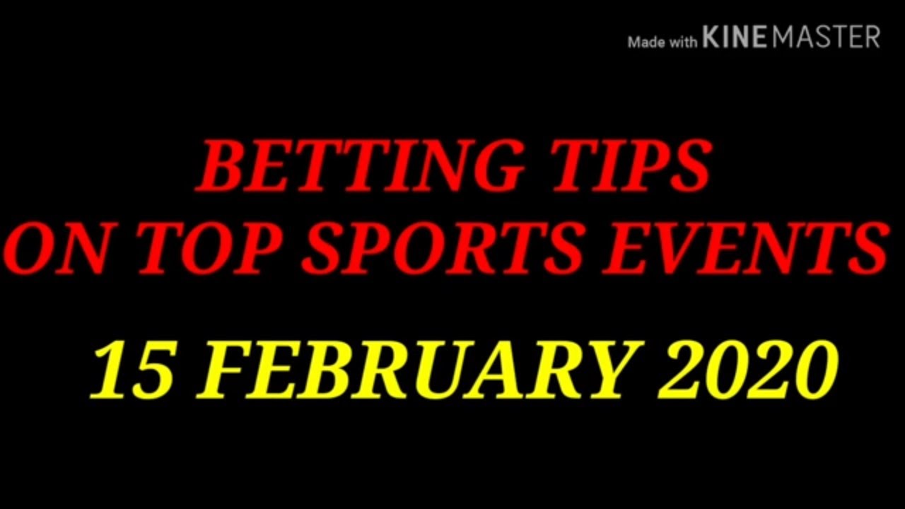 FOOTBALL PREDICTIONS (SOCCER BETTING TIPS) TODAY 15/02/2020