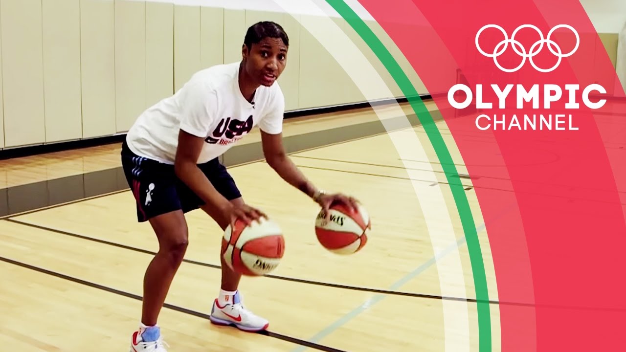 How To Dribble in Basketball ft. Angel McCoughtry | Olympians' Tips