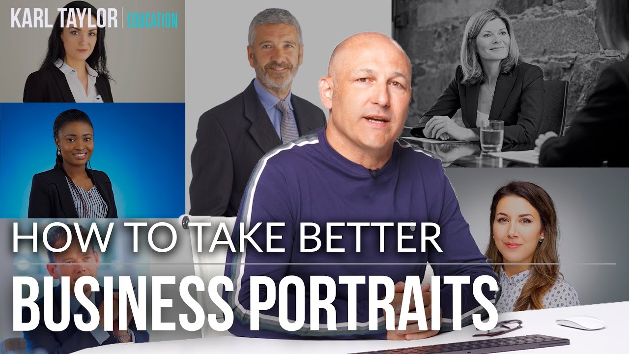How to Take Better Business Portraits (for satisfied customers and maximum profitability)