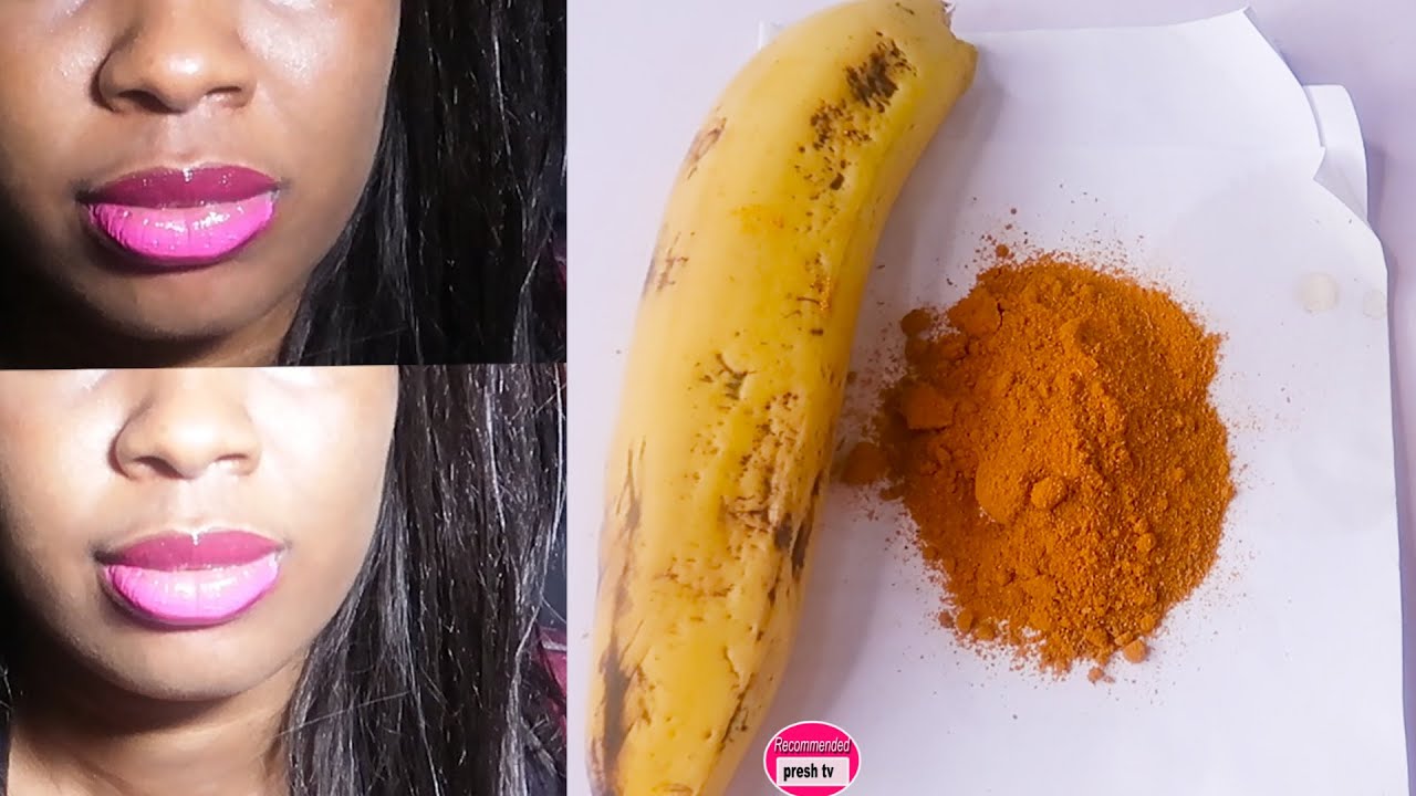 ¡¡Ilumina la piel en 10 minutos con plátano y cúrcuma !! Increíble mascarilla facial iluminadora de