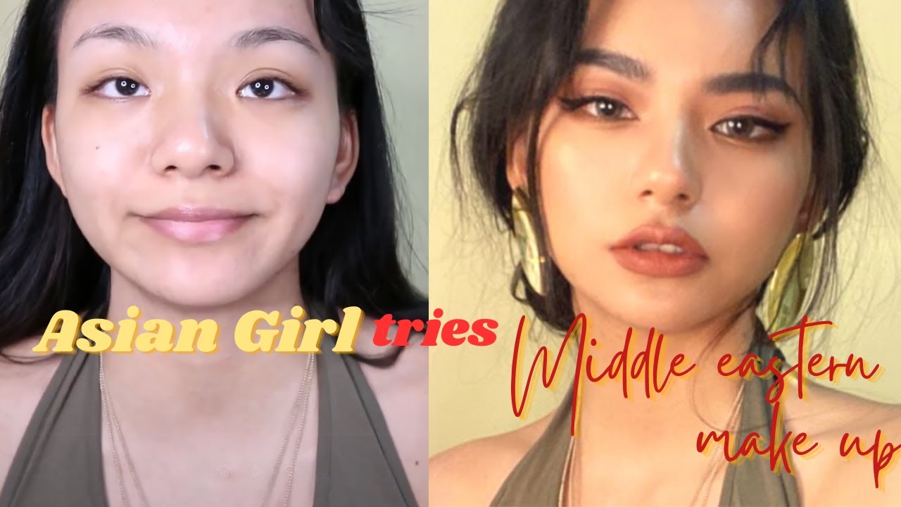 Middle Eastern Soft Glam Eyes Makeup Tutorial for Asian Girls with Tan Skin🌞 by MAMMON 玛門