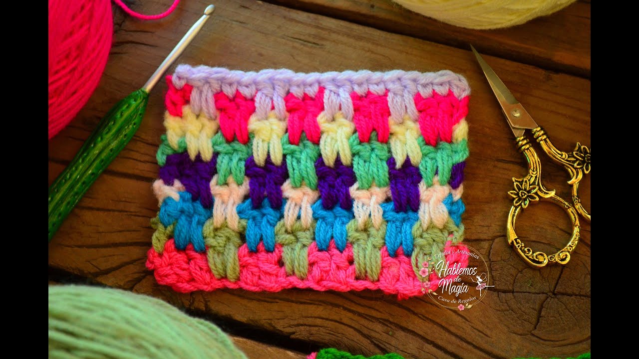 (Pancitos de colores) Técnicas, Crochet y muchos tips