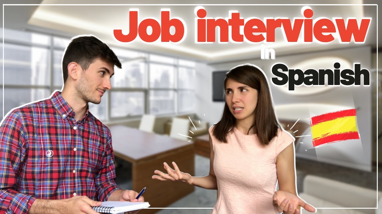 ¿Pasarías esta entrevista de trabajo EN ESPAÑOL? 💼🤔