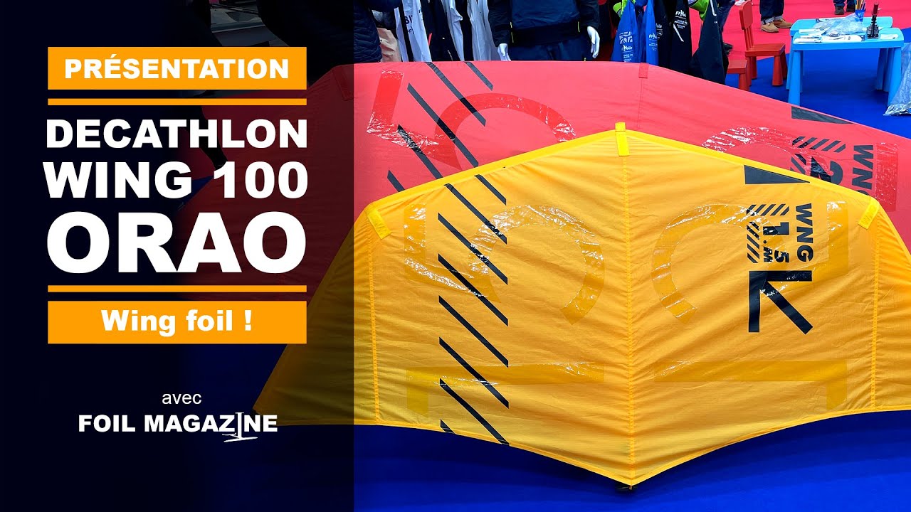 Presentación del Wing 100 Orao de Decathlon en el Salón Náutico de París