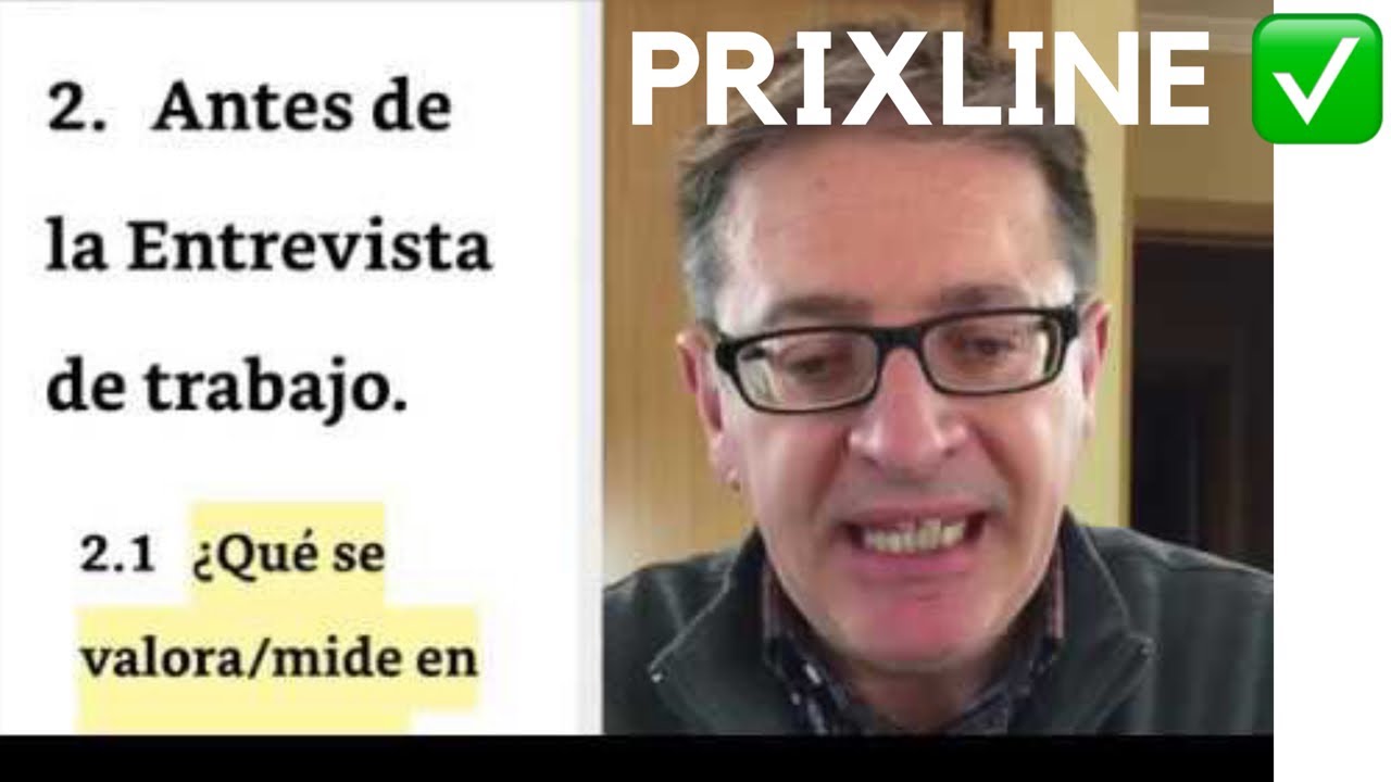 PRIXLINE ✅ Cómo superar con ÉXITO la ENTREVISTA de TRABAJO 😃