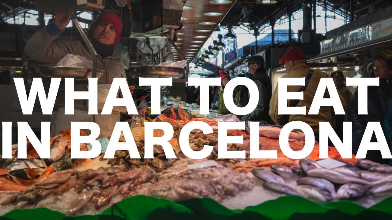 Que peut-on Manger à Barcelone, Espagne