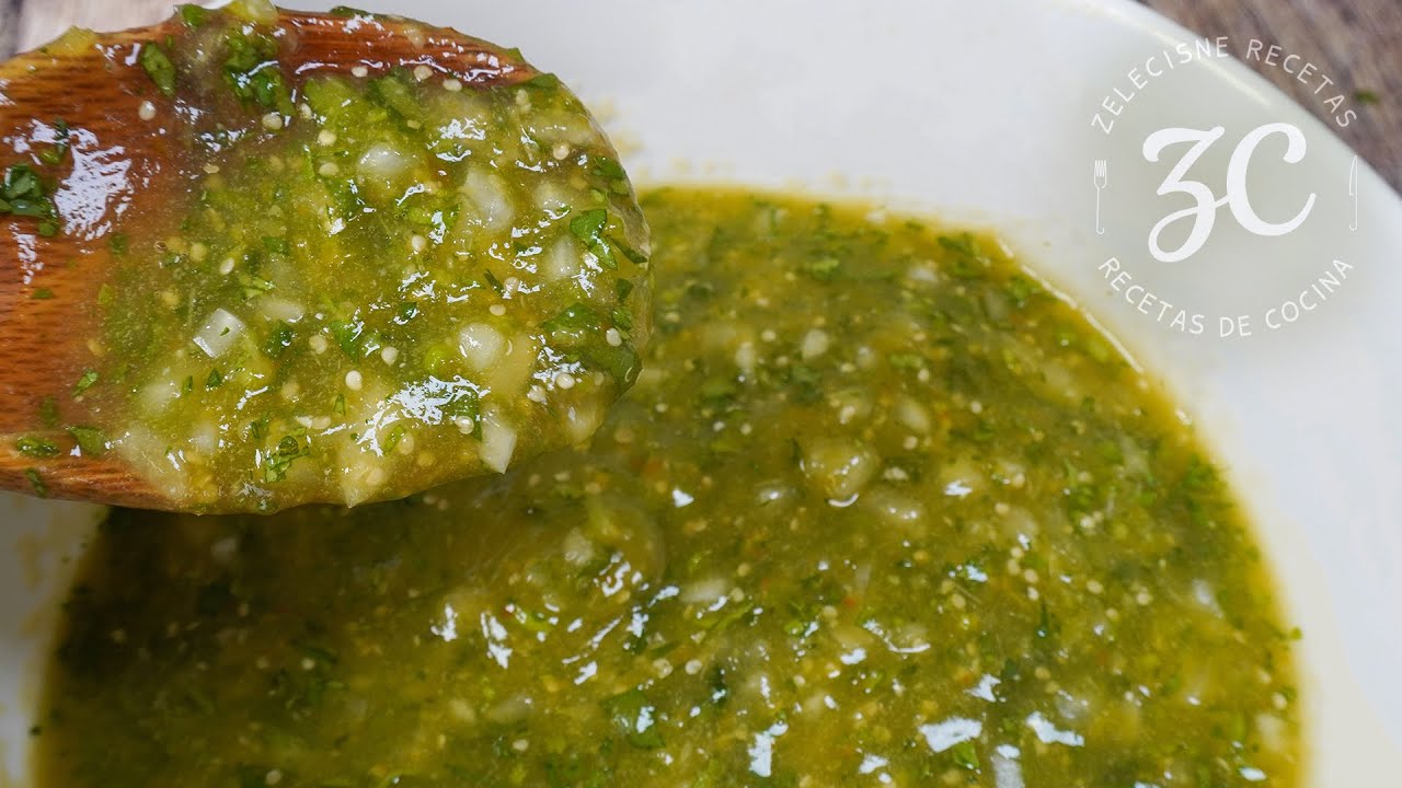 Salsa Verde Taquera | Una salsa para disfrutar con tacos 🔥🌮