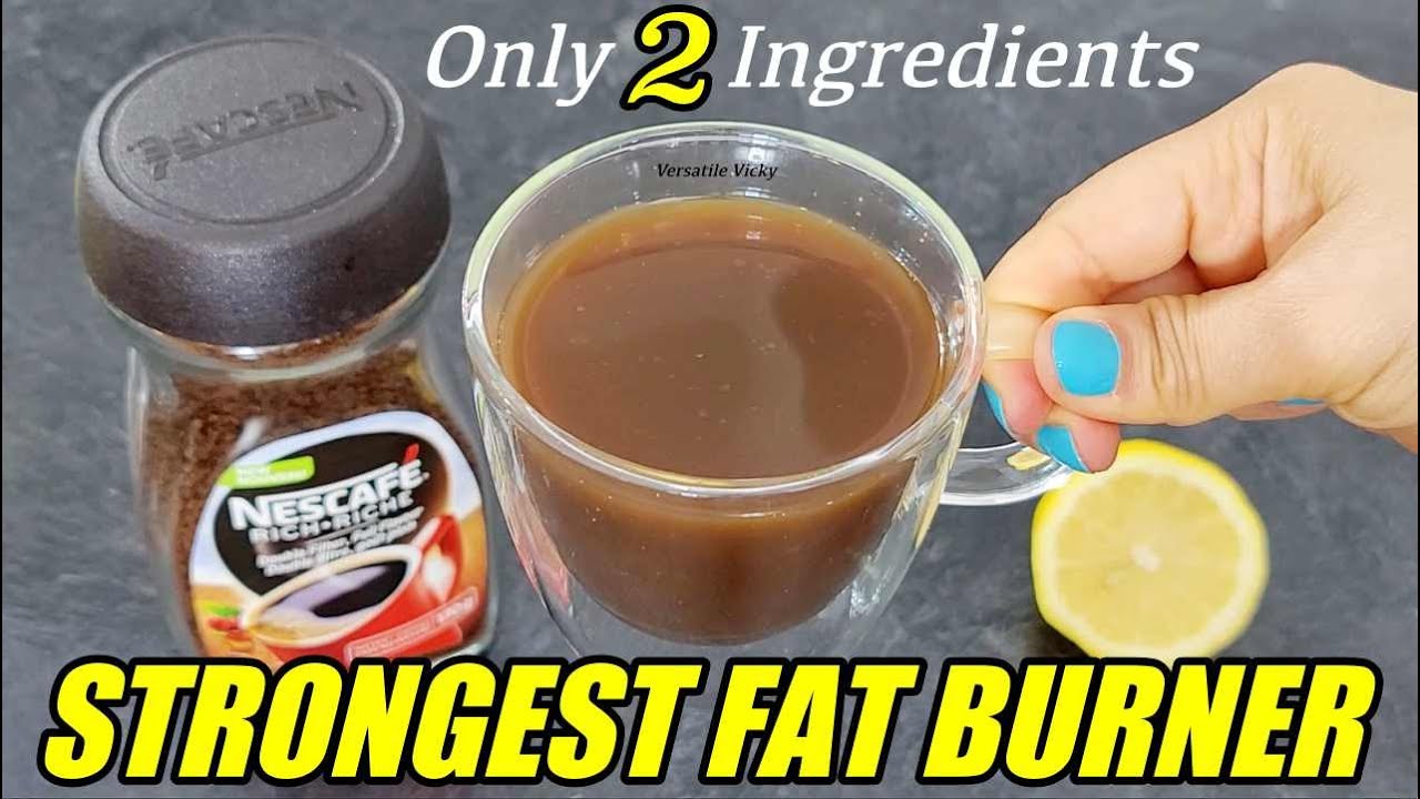 STRONGEST BELLY FAT BURNER WEIGHT LOSS DRINK 2 INGREDIENT COFFEE