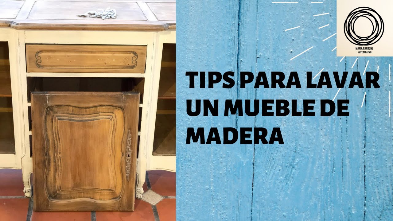 Tips a tener en cuenta para empezar a Lavar un Mueble de Madera