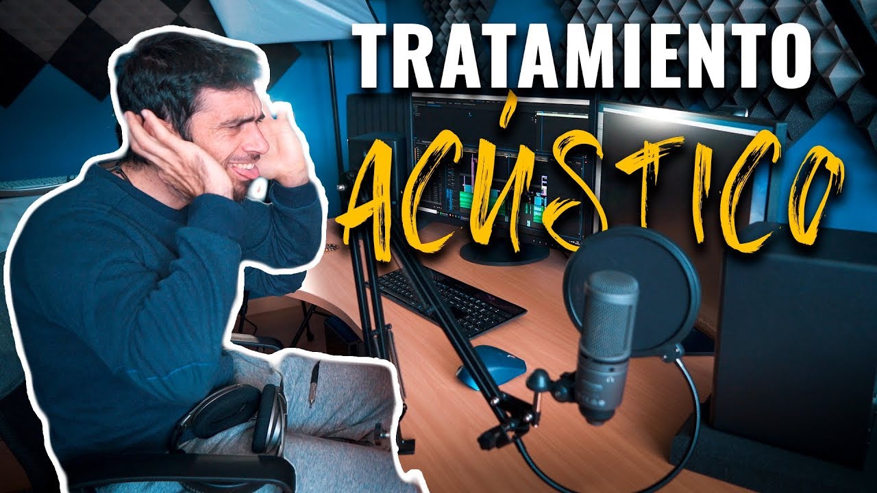 TRATAMIENTO ACÚSTICO para ESTUDIO de GRABACIÓN