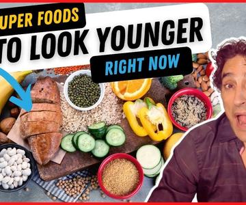 8 SUPER FOODS to Make You LOOK YOUNGER THAN YOUR AGE // Supplements