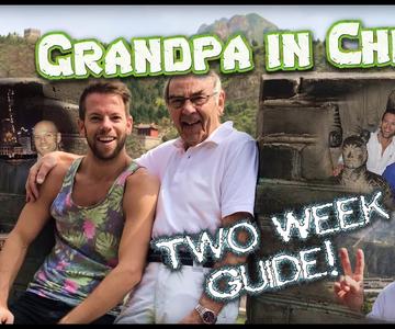 Grandpa fulfills his dream of exploring China (English subtitles)
