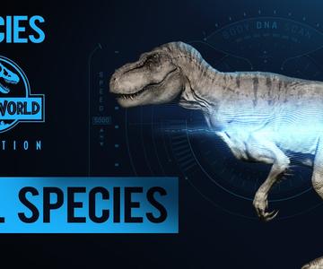 Les 68 PROFILS D'ESPÈCES | Jurassic World Evolution