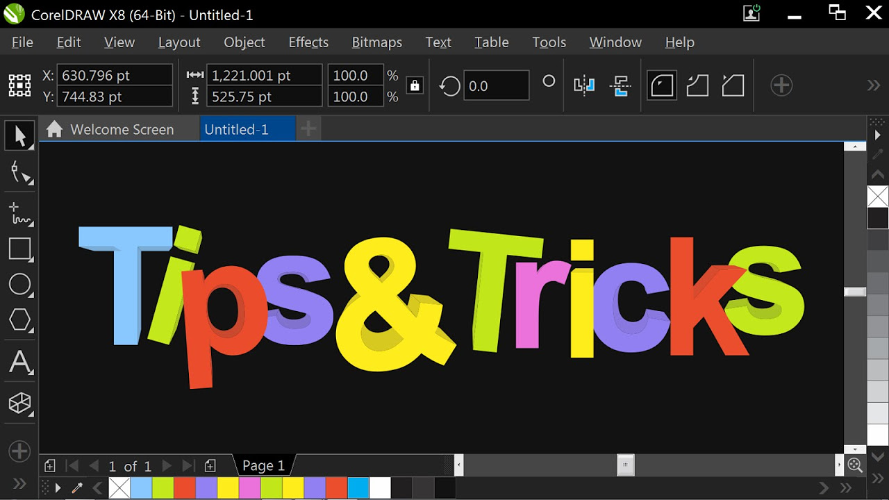 CorelDraw - Tips \u0026 Tricks Tutorial