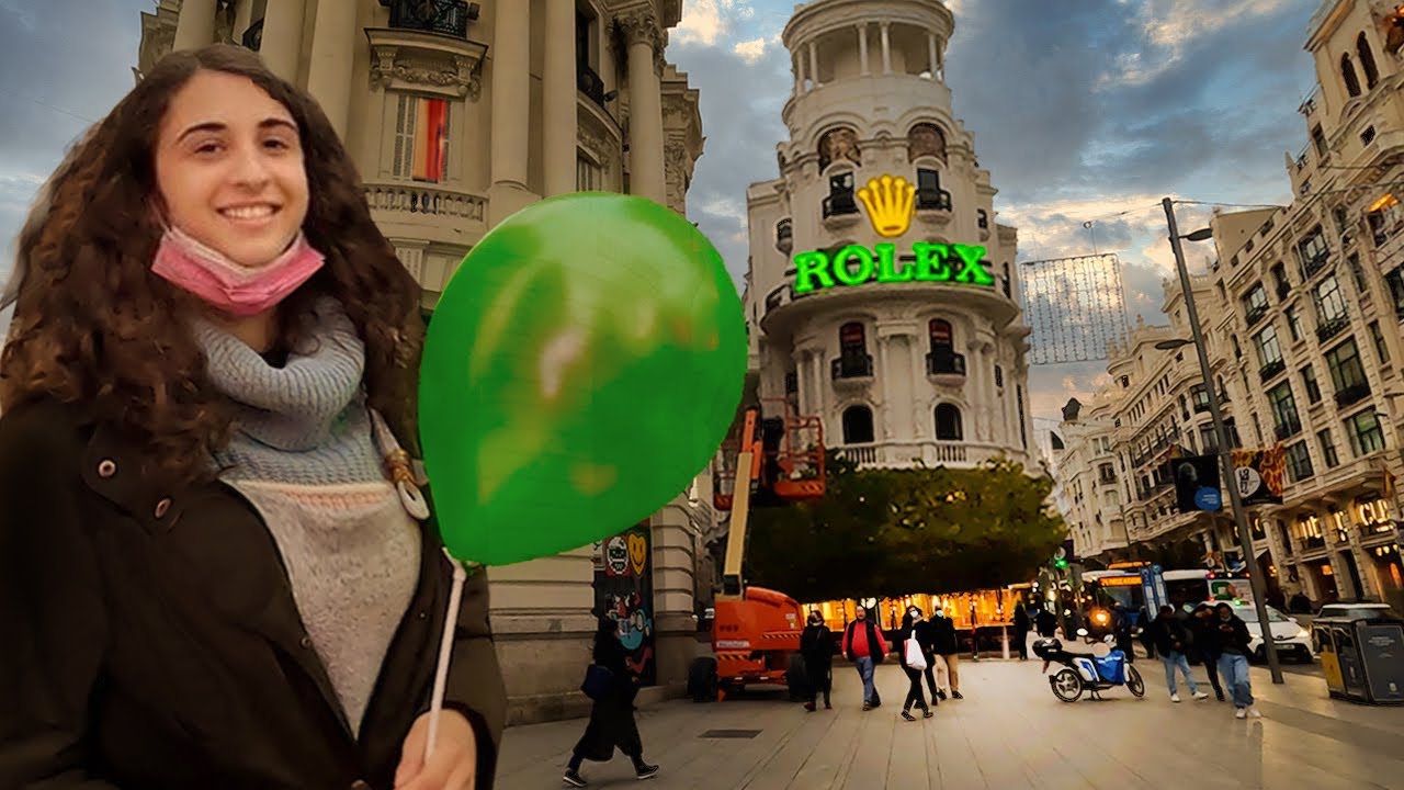 MADRID, GRAN VIA — Spain (España) Narrated Madrid Walk Tour【4K】🇪🇸