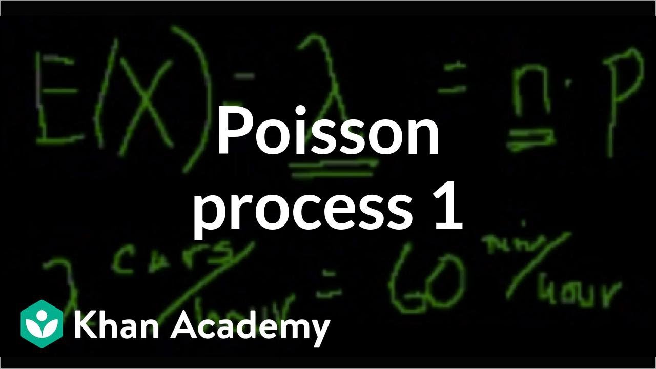 Poisson process 1 | Probability and Statistics | Khan Academy