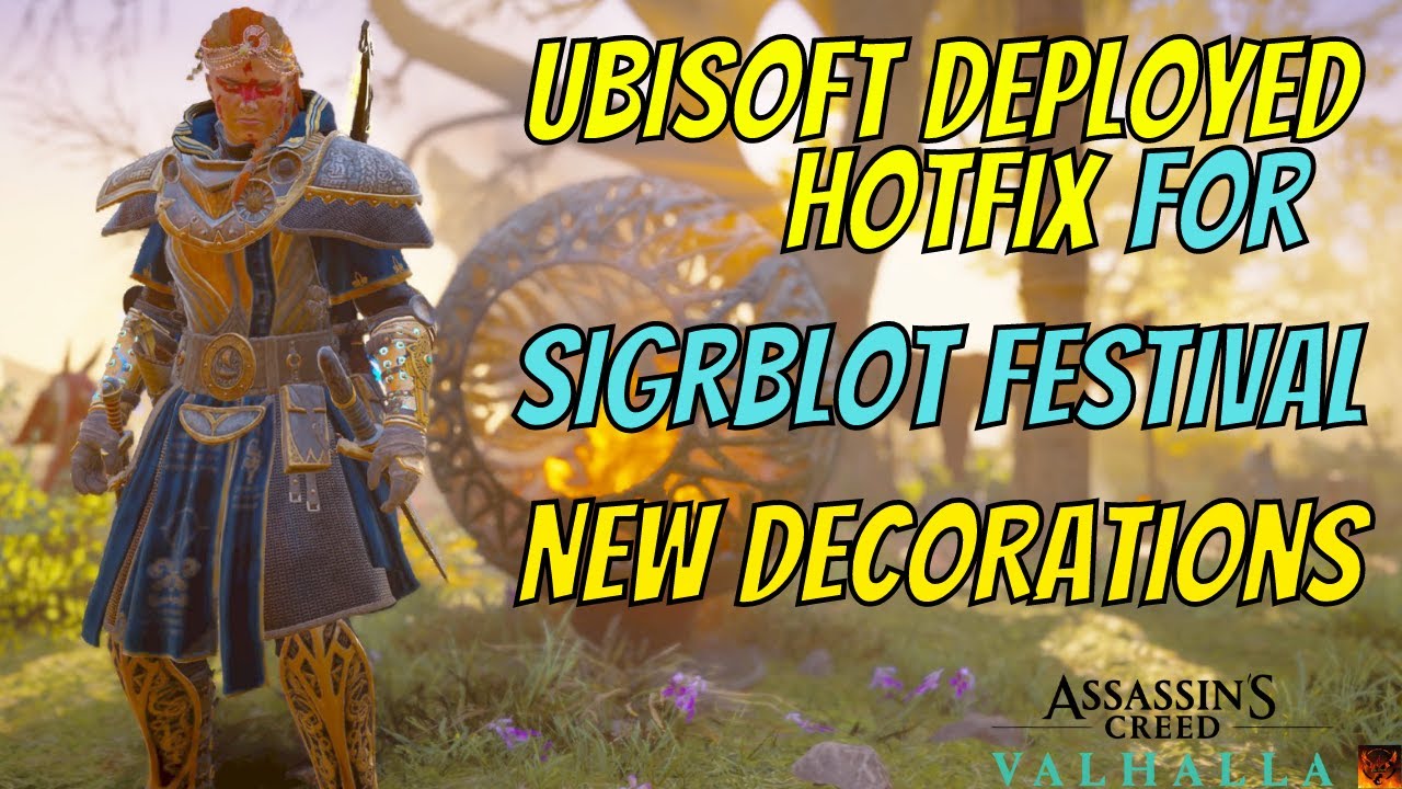 Sigrblot festival Fixed Ubisoft fixed it! Assassins Creed Valhalla