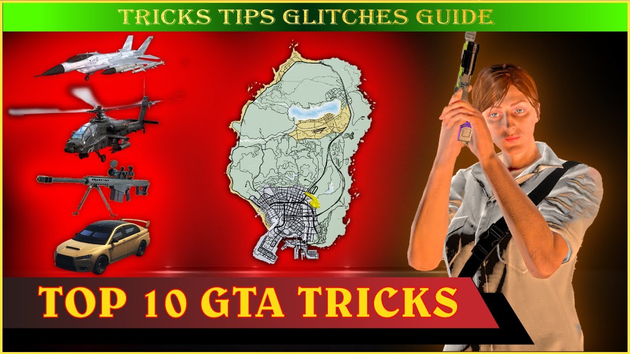 Top 10 Tricks Glitch Tips Working 100% You Probably Didn't Know About on GTA 5 Online (After Update)