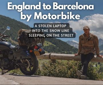 Barcelona to England by Motorbike | Andorra, the Pyrenees and a Bad Wild Camping Decision
