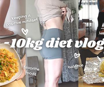 Diet vlog 08 | the best way to lose weight: having a positive mindset