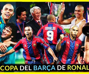 🏆 El BARÇA de RONALDO que Ganó la RECOPA con Figo, Guardiola…y Mourinho