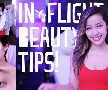 Travel Friendly In-Flight Beauty Tips