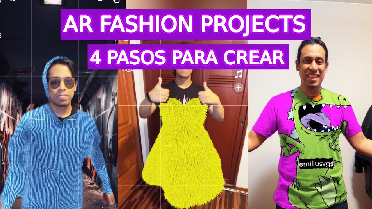 4 Pasos para crear AR Fashion effects - AR Fashion Month - Snapchat (EN Captions)