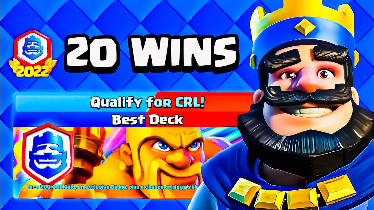 Best Deck to BEAT the Clash Royale 20 Win Challenge 🏆
