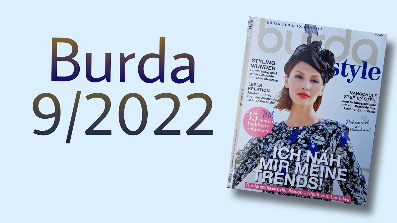 Модный разбор Burda 9/2022