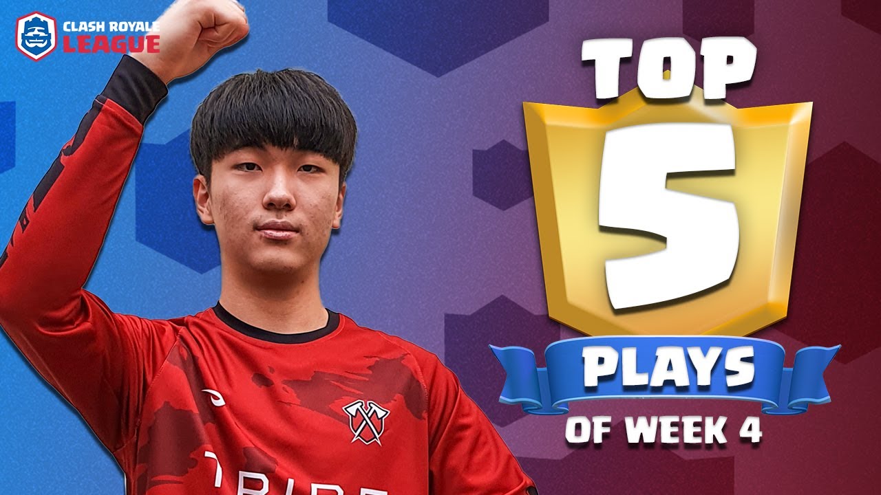 Clash Royale League: Top 5 Plays of Week 4! (CRL West 2020 Spring)