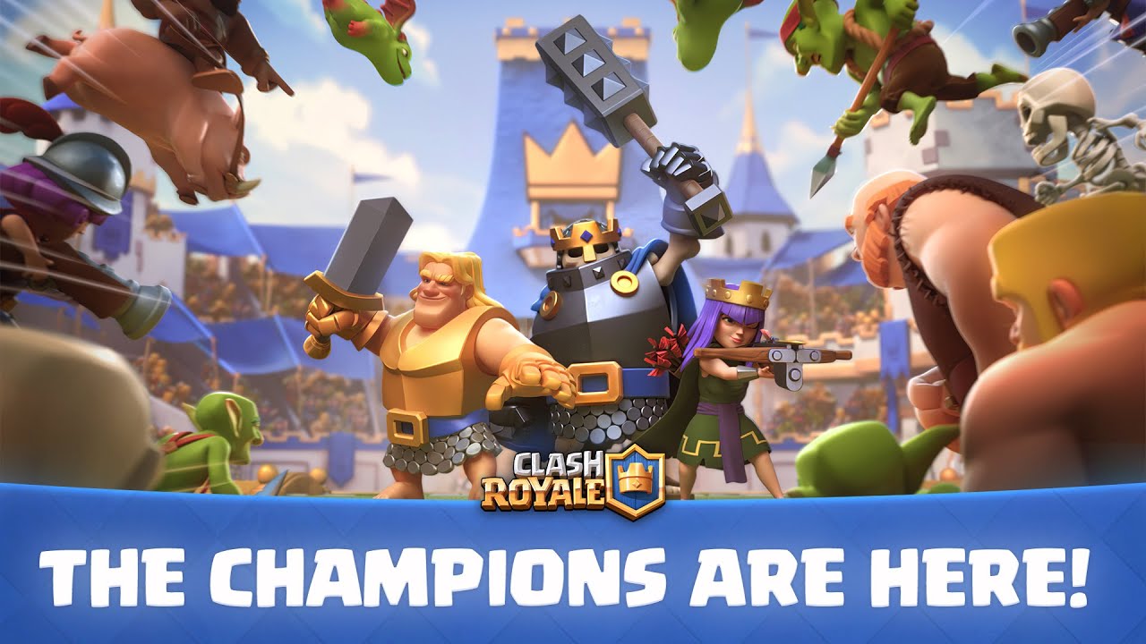 Clash Royale: The Champions Have Arrived! (Official Launch Trailer!)