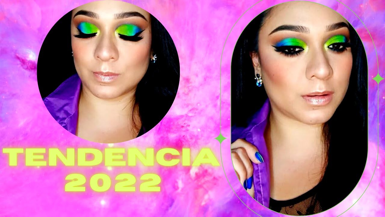 Colorful makeup (maquillaje colorido) 2022 🔥