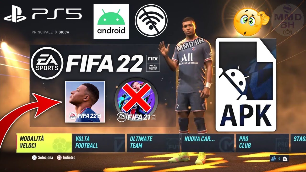 COMMENT TÉLÉCHARGER FIFA 22 Sur Android Version Français hors ligne